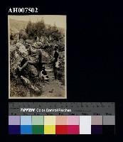 藏品(原住民風俗照片：鄒族男子狩獵)的圖片